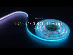 720 RGBIC شريط LED 12V 24V