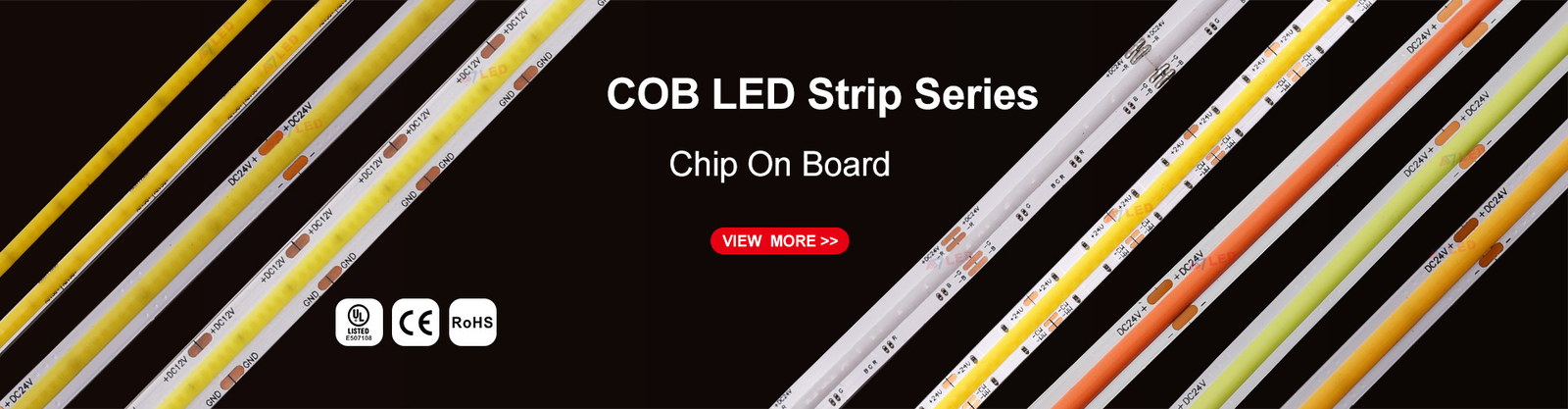 شريط COB LED