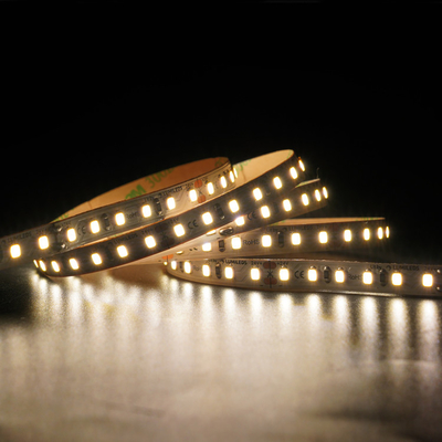 أضواء شريط LED عالية CRI Lumileds 2700k 2835 120LEDs / M إضاءة الشريط للغرفة