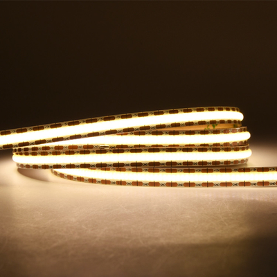 COB ضوء الشريط LED الكثافة العالية مرنة FOB 528 LEDs / m الشريط الضوء LED قطع صغير