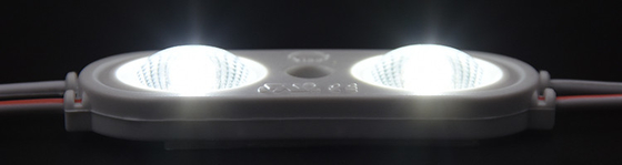 12V/24V 0.96W SMD 2835 LED Module مع 2LEDs ضوء خلفي أبيض بارد / أبيض دافئ LED IP67 مقاوم للماء