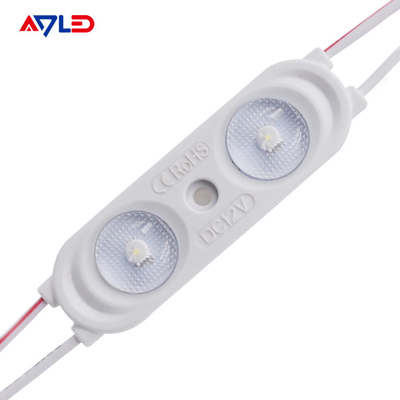 3000K LED وحدة أضواء تسجيل الإضاءة مقاوم للماء 12V 2 أبيض دافئ 2835 SMD