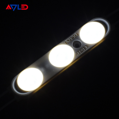 3 مصابيح 2835 وحدات LED 12 فولت للافتات أضواء فائقة السطوع لافتات إضاءة IP67 قابلة للتعتيم