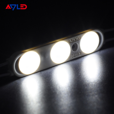 أضواء وحدة LED مقاومة للماء 2835 12V 3 المصابيح أحادية اللون LED SMD LED وحدة الحقن