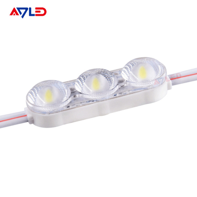 أضواء وحدة LED عالية الكفاءة 3 LED مقاومة للماء IP67 2835 وحدة LED للتوقيع