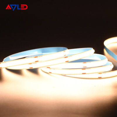 COB LED الشريط الضوء 480LEDs CRI 90+ إضاءة موحدة بلا نقاط غير مقاوم للماء IP20 مرنة