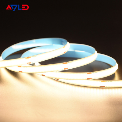 لا توجد بقعة COB ADLED LED STRIPS light ADS-DCOB-480-12-R IP65 مضاد للماء من رولي إلى رولي 5M / رول