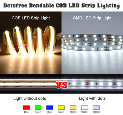 شريط إضاءة LED خارجي مقاوم للماء COB أضواء IP68 درجة تجارية