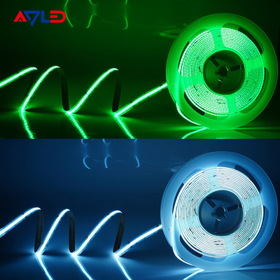 24 فولت RGB COB LED الشريط الضوء تغيير اللون مع مصابيح شريط متعددة الألوان لغرفة النوم
