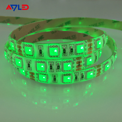 إضاءة ADLED UL/CE/Rohs 5050 60leds/m شريط LED Rgb مقاوم للماء 12v Ip68kit 5 متر