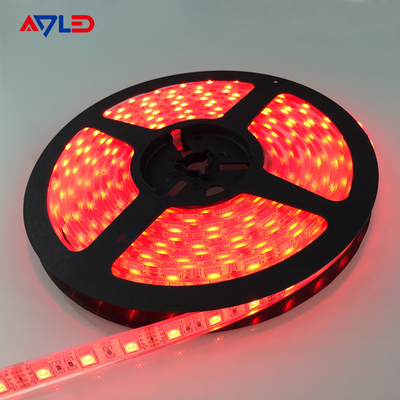 RGB 5050 لون أحمر LED شريط الضوء، 60 / م، 10 ملم عريض، من قبل 5m ريل الجملة