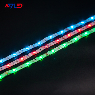 30leds / M SMD 5050 RGB LED Strip High Lumen RGB الضوء المرن المضيء للداخل