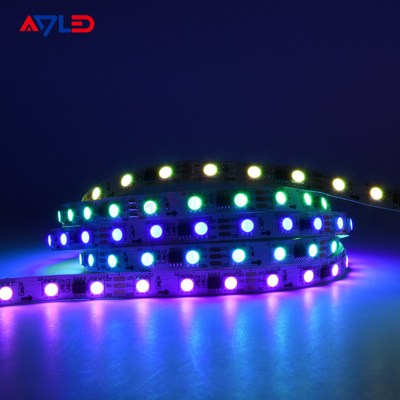 5050 RGB LED Strip WS2811 12V شريط مرن قابل للقص LED