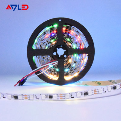 RGB 5050 Pixel LED Strip Tape Light متعدد الألوان قابل للبرمجة