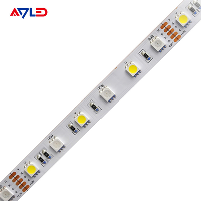 60leds / M SMD 5050 RGBW LED Strip الضوء العالي للإضاءة الداخلية
