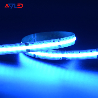 شريط إضاءة LED مقاوم للماء مدرج في قوائم UL شريط مرن DC24V بدون نقطة RGB CCT COB LED