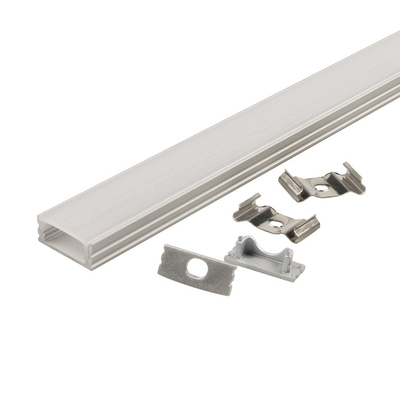 1706 LED Aluminium Extrusion Recessed Profile for LED Strip مناسبة للاستخدام الداخلي أو الخارجي