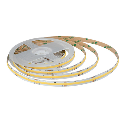 8W/M FCOB CCT 640 LEDs شريط الضوء كثافة عالية مرنة FOB COB 10mm PCB Board مع التخفيف الخطي