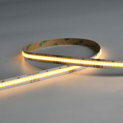 8W/M FCOB CCT 640 LEDs شريط الضوء كثافة عالية مرنة FOB COB 10mm PCB Board مع التخفيف الخطي