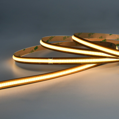 ضوء الشريط COB 528 leds حرة قطع 6500K درجة حرارة اللون DC12V IP20 مع 3 سنوات ضمان