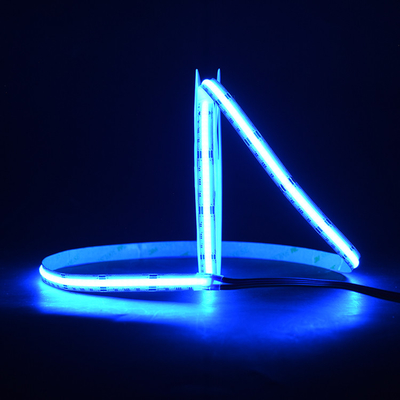 IP65 مقاوم للماء الذكي COB RGB LED الشريط الضوء قابلة للتوجيه 24 فولت لون يتدفق متعدد الألوان للتلفزيون
