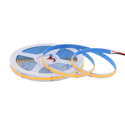 320 LEDs COB ضوء الشريط الأبيض الدافئ 6500K درجة حرارة اللون CE RoHS معتمدة 3- 12V/24V
