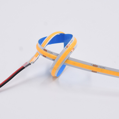 12 فولت / 24 فولت 320 leds 8w / m شريط Led Cob مرن للتزيين التجاري