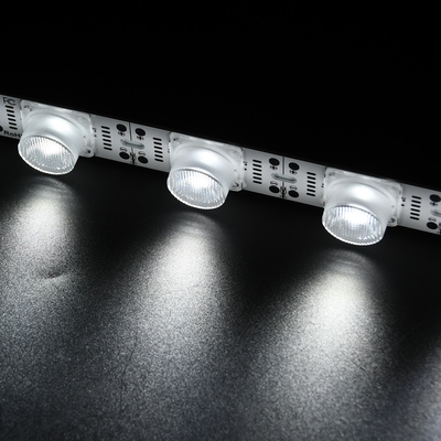 استعادة قضبان الإضاءة ذات الحافة LED ذات الحافة البيضاء لصناديق الإضاءة ذات الإطار المصنوع من الألومنيوم