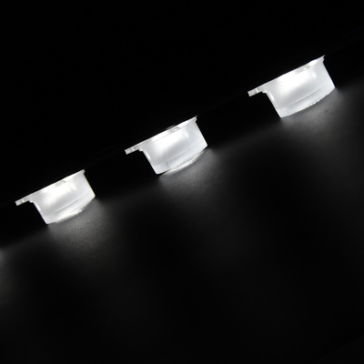 وحدة LED الحافة المضاءة للصناديق الضوئية ذات الجانبين المزدوجة ، مع مصابيح SMD3030 ، 28.8 واط ، 2160 ليمن ، مصممة كجهة جانبية