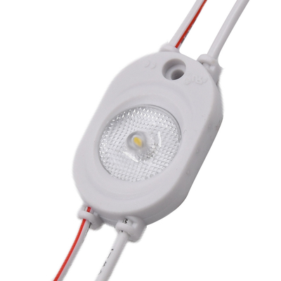 5 سنوات حياة مضادة للماء في الهواء الطلق / الداخلي DC12V 1W 1 شريحة اللون الأبيض 2835 SMD وحدة LED