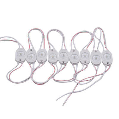 CE RoHS 1 LED Chip 180 درجة 12V وحدات LED ضوء لإشارات LED علامات تجارية ، أضواء زخرفة جودة عالية