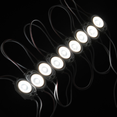 5 سنوات حياة مضادة للماء في الهواء الطلق / الداخلي DC12V 1W 1 شريحة اللون الأبيض 2835 SMD وحدة LED