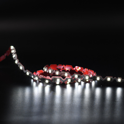الشريط الضوئي المتحرك المتحرك من نوع 6mm 12v 24v 72 leds / m للحروف القناة المصغرة