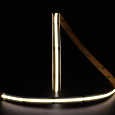 12 فولت أو 24 فولت شريط LED COB مرن مع 528 LEDs الكثافة وخيارات درجة حرارة الألوان متعددة