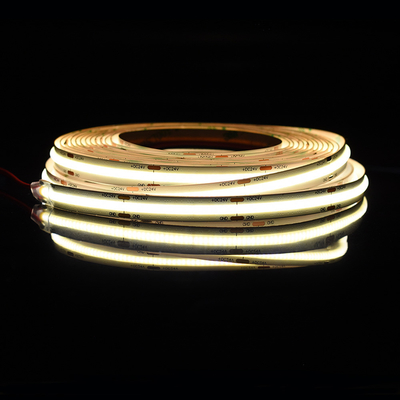 528Leds 12V 24V Cob 10mm لون مرن LED ستريب ضوء Ra90 ضوء خطي بدون نقطة ضوء