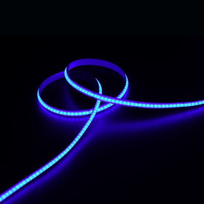 576LEDs/m COB RGB LED Strip Light 3 سنوات ضمان DC24V 10mm PCB Borad IP20/IP65