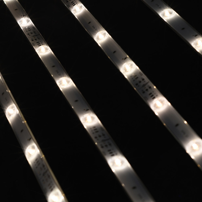 وافق UL CE ROHS على طول مخصص 24 فولت 12 LEDs/م شريط LED انعكاس منتشر قابل للتخصيص من الشركة المصنعة تسليط الضوء على الخلفية