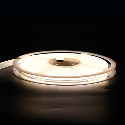 10mm PCB COB LED Strip 480 LEDs IP20/IP67 مقاوم للماء DC12V/DC24V CRI 90 عرض PCB 8MM