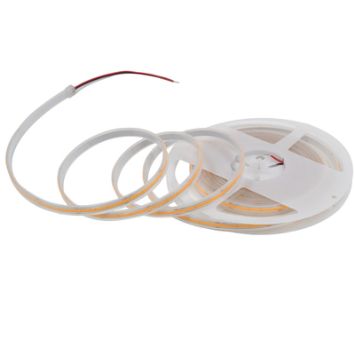 10mm PCB COB LED Strip 480 LEDs IP20/IP67 مقاوم للماء DC12V/DC24V CRI 90 عرض PCB 8MM