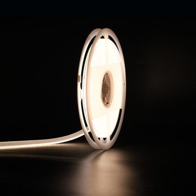 480 LEDs / m COB LED شريط 12V / 24V 5m الطول عرض مرن خال من البقع البيضاء الدافئة / الباردة