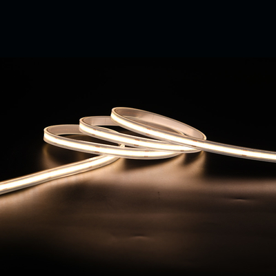 480Leds ضوء شريط LED 8mm COB المدمج لتطبيقات DC12V/24V تصميم سلس
