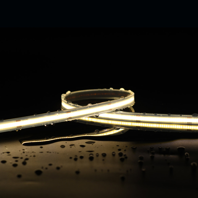 1000LM التيار الثابت COB ضوء الشريط ينحني بحرية عند 24 فولت مع 480 LED لكل متر