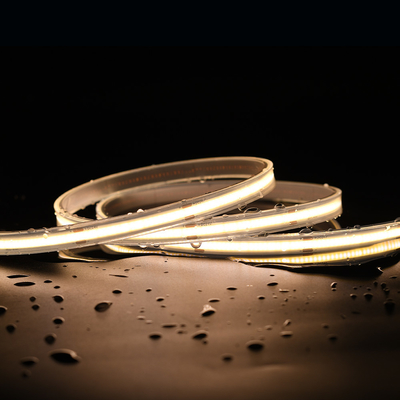 10W / M أبيض COB LED ضوء شريط غير مضاد للماء قابلة للقطع مرنة مع 480Leds