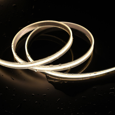 10W / M أبيض COB LED ضوء شريط غير مضاد للماء قابلة للقطع مرنة مع 480Leds