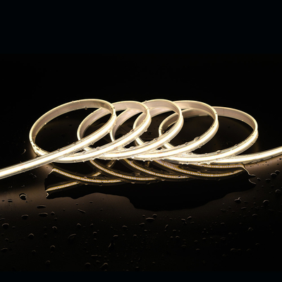 إضاءة الأرضية شريط COB LED مع كفاءة 10W / M و 100LM / W في اللون الأبيض