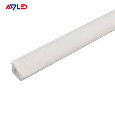 قناة LED Strip Profile قناة ضوء Diffuser Corner Extrusion قناة ADP-1616B لقطة LED