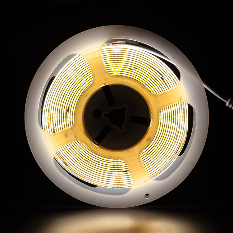 شريط إضاءة LED فاخر بطول 5 أمتار تحت الخزانة شريط إضاءة CRI90 528 led/m، 1000Lm/m