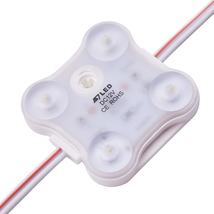 3000/4000/6500K DC12V 1.8W 4 Leds Module أفضل للصناديق عمق 80-200mm علامة