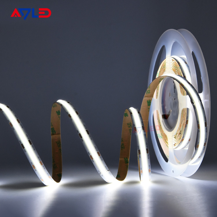 5m/16.4ft COB LED Strip 3000K 4000K 6500K CRI 90+ LED Strip Light 528LEDs/M ضوء الشريط