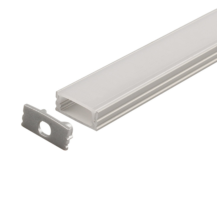1706 LED Aluminium Extrusion Recessed Profile for LED Strip مناسبة للاستخدام الداخلي أو الخارجي